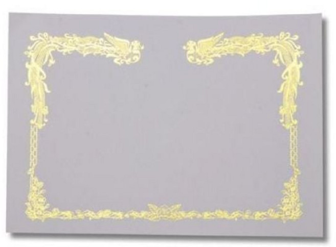 근영사 근영)상장용지 A4(금박봉황/가로/민식)10매, 단품