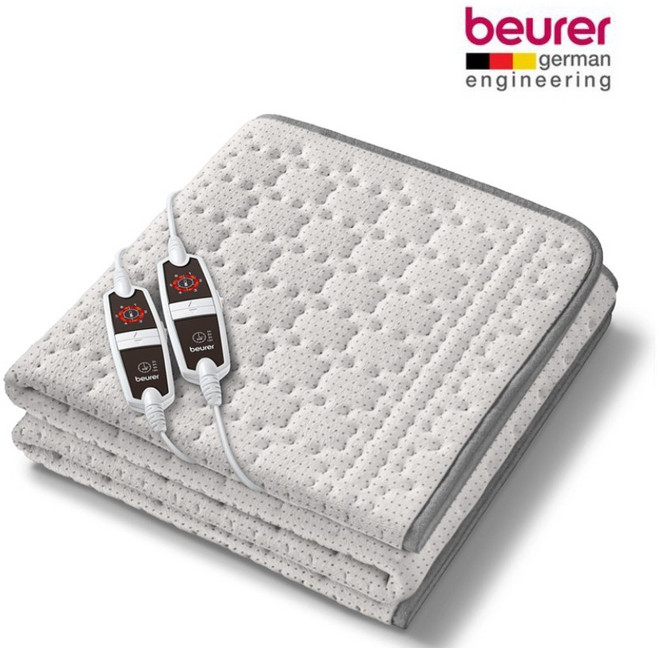 보이로 독일 명품 전기요 2인용 140 x 150cm (6단계 온도조절), UB159 도트그레이