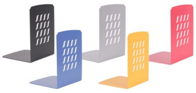 에이에스코리아 아카데미 북엔드 L형 (중) 5color, 색상랜덤