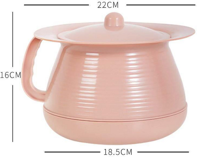 여성소변기 캠핑 이동식 간이 휴대용 화장실 야외 요강, 1개, 체리블라썸핑크 1 5L