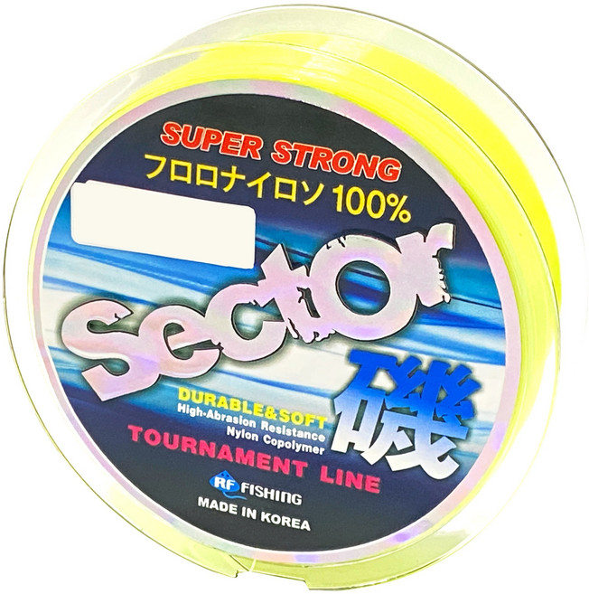씨케이 / 섹터 세미 플로팅 원줄 1개 / 찌낚시 / 원투 낚시 / 루어낚시 원줄 / 다양한 사이즈 / 프로 라인