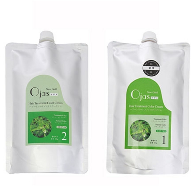 오자스 헤나 중성칼라 헤어 컬러크림 500g, 1개, 다크브라운