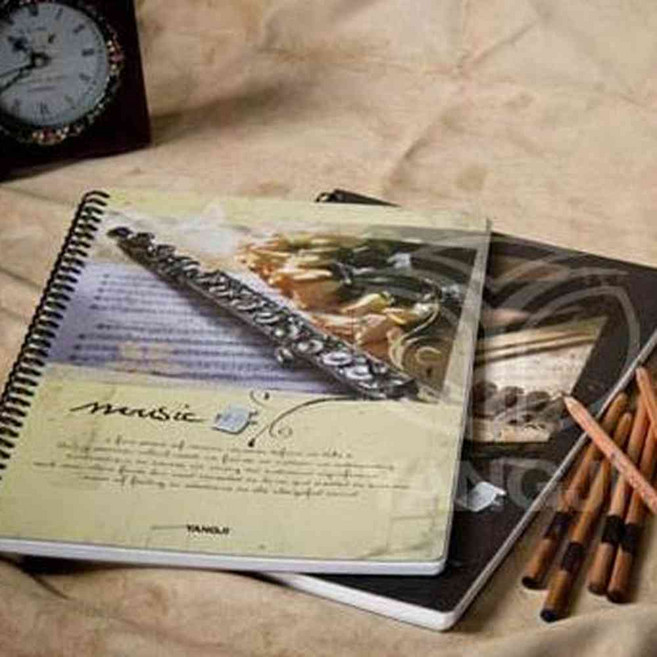 삼안 음악노트 대4호 12줄 YSN0806 1개 작곡노트