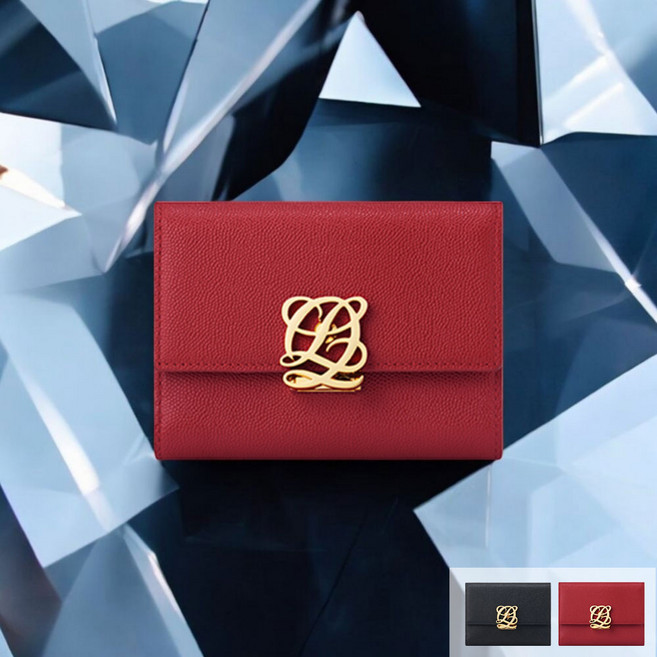 루이까또즈 여성 반지갑 선물 소가죽 명품 선물포장 C106