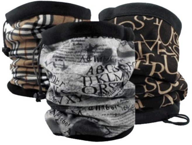 소라네상점 방한 기모 겨울 바라클라바 넥워머 목토시, 1개, 울디자인 양면넥워머(영문프린팅)