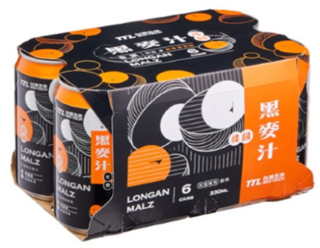 【台酒TTL】, 1個, 桂圓黑麥汁-(6瓶/組)