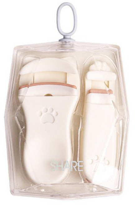 태국 고양이 뷰러 속눈썹 집게, 1개, 핑크