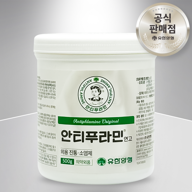 안티푸라민 연고, 1개, 500g