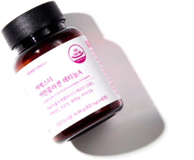 여에스더 어린콜라겐 레티놀A (국내최다 인체적용시험 보유 콜라겐 원료) 국민영양 프로젝트, 42정, 2개