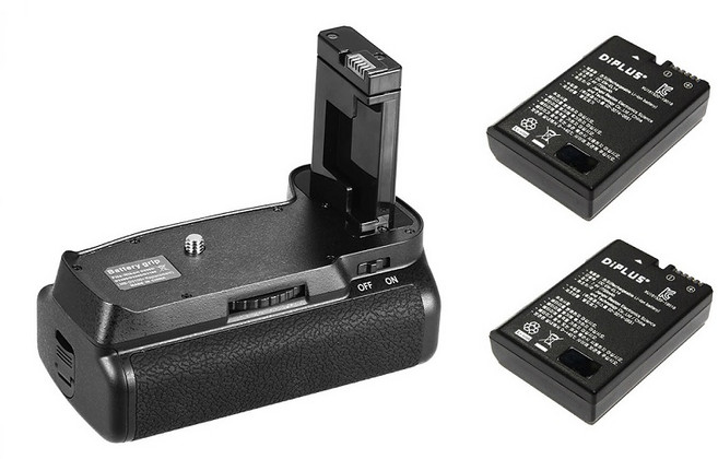 니콘 D5300 D3300 D3200 D3100 호환 배터리그립+EN-EL14 호환배터리 2개, D5300 호환그립+EN-EL14 호환배터리 2개, 1개
