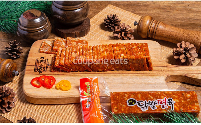 [닭발편육 -무료배송] 무뼈 양념 매운 매콤 꼬들꼬들 쫄깃쫄깃 300g-닭바리 ( 제이에스푸드 경기지사 ), 300g, 2개