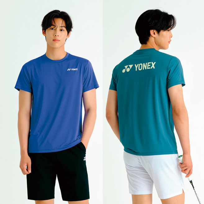 요넥스 259TR007M 배드민턴 남성 베이직 반팔 티셔츠 2025FW
