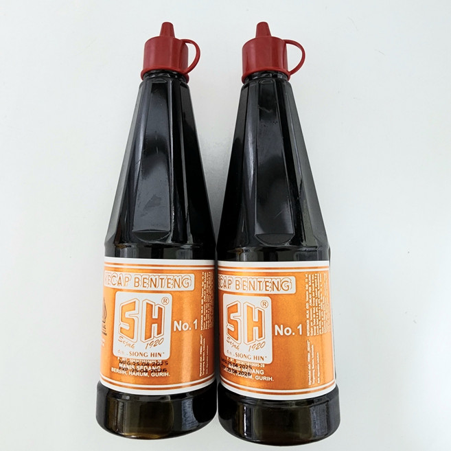 인도네시아 케찹 마니스 SH KECAP BENTENG MANIS SEDANG, 2개, 300ml