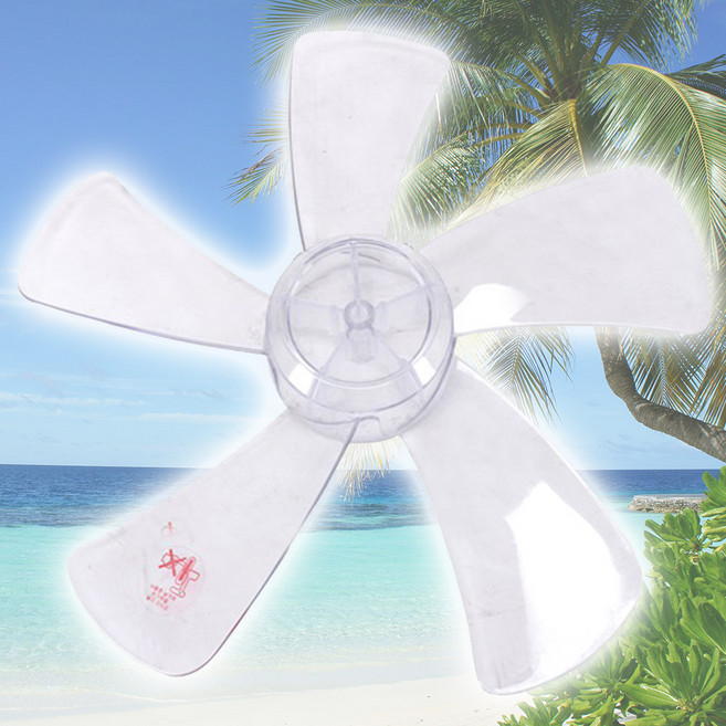 스마토 35cm용 8mm 5엽 무색 플라스틱 선풍기 날개 수리용