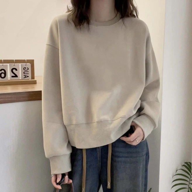 SELEAD 여성면티셔츠 기본티셔츠 봄티 봄 긴팔티셔츠 맨투맨티 데일리룩 촉감 굿 5컬러