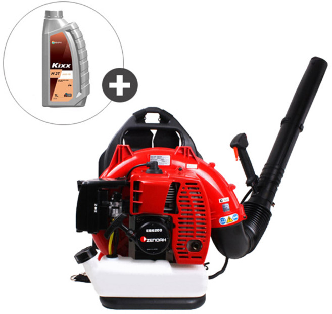 제노아 2행정엔진 브로워/송풍기 EB6200/62ccc/낙엽청소기/제설 (사은품증정), 1개