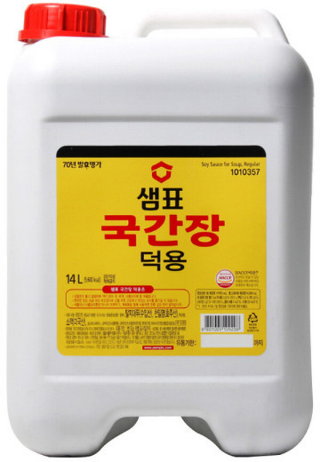 샘표 국간장 대용량 업소용 식자재, 14L, 1개