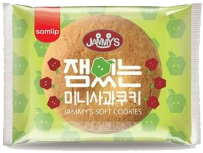 [삼립] 잼있는 미니 사과 쿠키, 100개, 16g