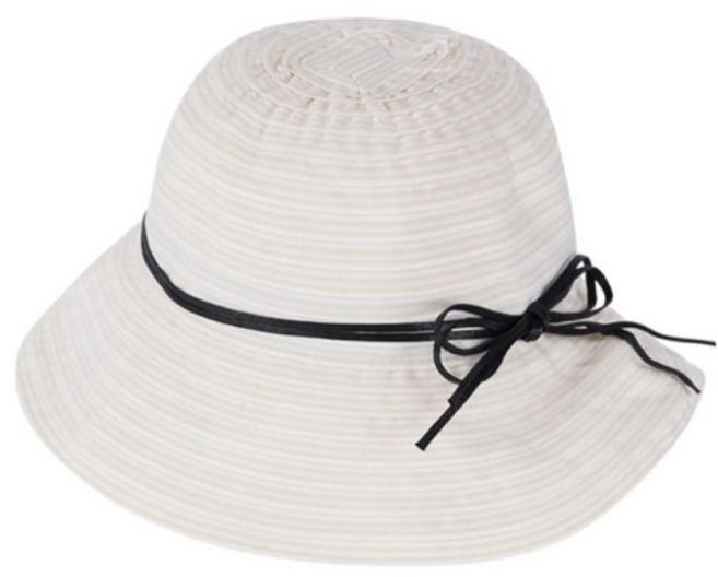 크로커다일레이디스트라이프 리본 와이어 햇 CLCMH1102