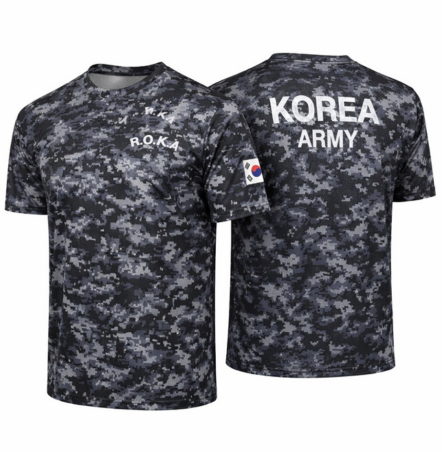 아소트 냉감 통기성 메쉬 로카티 코리아 아미 ROKA 반팔 티셔츠 남녀공용