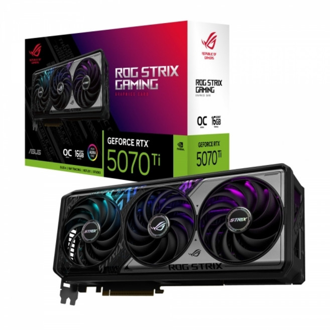 ASUS ASUS ROG STRIX 지포스 RTX 5070 Ti OC D7 16GB 인텍앤컴퍼니