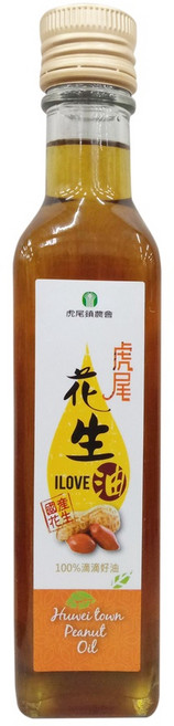 虎尾鎮農會 花生油 250毫升, 250ml, 1個