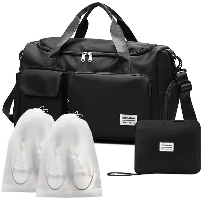 노티드트립 프리미엄 여행용 대용량 접이식 캐리어 결합 보스턴백