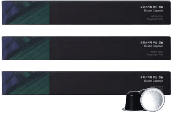 모모스커피 부산 캡슐커피, 5.5g, 10개입, 3개