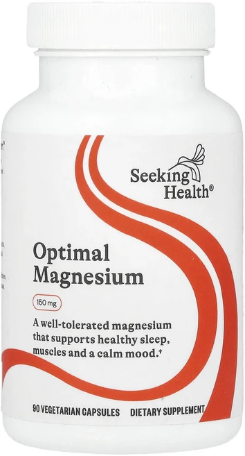 Seeking Health 옵티멀 마그네슘 150mg 베지 캡슐 90정, SeekingHealth옵티멀마그네슘150mg베지캡슐9, 1개 - 쿠팡