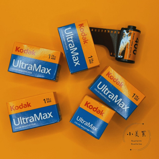 Kodak 柯達 UltraMax 400 彩色底片, 1個