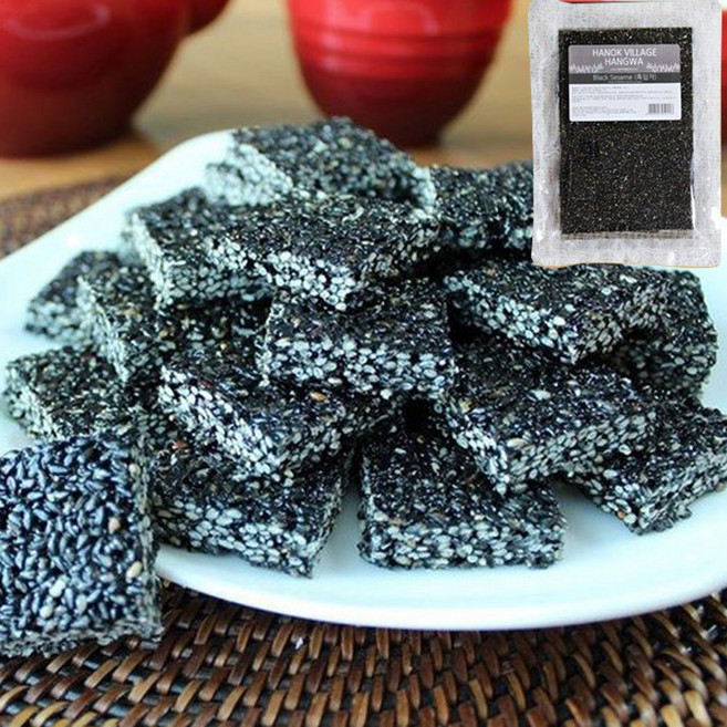 한옥마을한과 흑임자강정 300g간식 한과 견과 강정, 1개, 300g