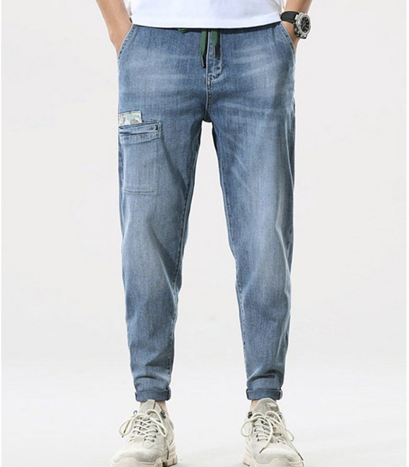 카모 포인트 블루진 (H206)