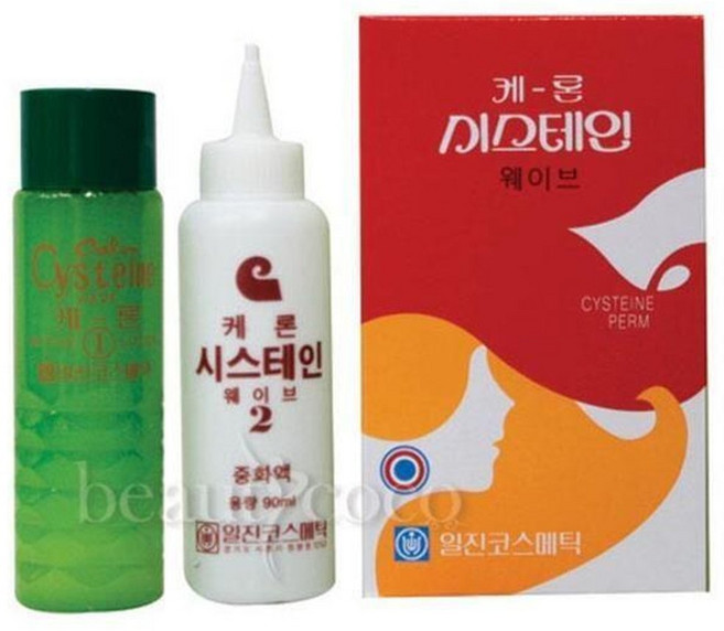 일진 케론 시스테인 90ml 60개 파마약 웨이브 셀프 파마