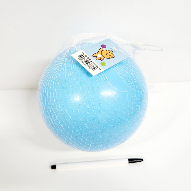 미니탱탱공 파스텔 칼라미니 탱탱볼 15cm 5가지 종류의 파스텔 컬러, 블루, 1개