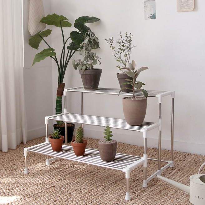 계단식 화분받침 정리대 3단, 1개