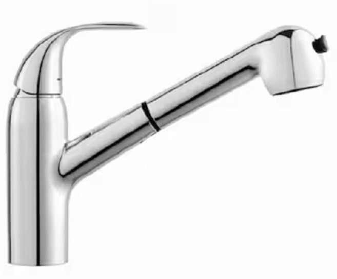 한샘 엠시스 주방수전 싱크대 원홀 수도꼭지 수전 MF400A, 1개