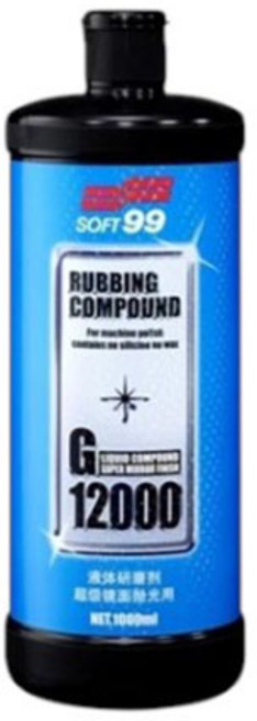 SOFT 99 固體研磨劑 G12000 1000ml, 1個, 1L