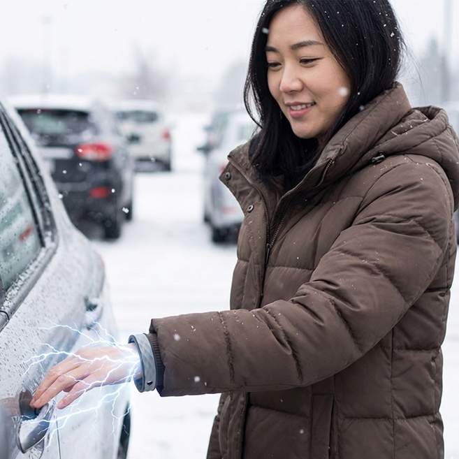 씨엔알비 톡 튀는 정전기 차단 방지 팔찌, 그레이, 1개