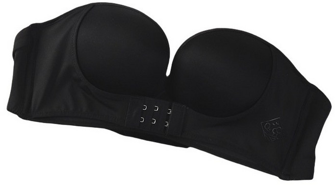 미니리니 앞뒤 후크 논슬립 볼륨업 오픈숄더브라