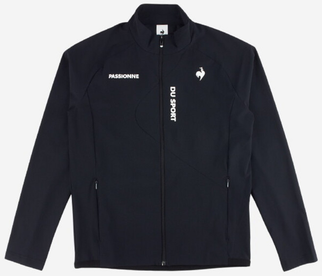 [엄브로] 르꼬끄 슬림핏 트리코트 트랙탑 QQ123EFT31 BLK