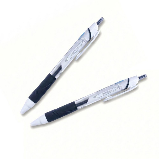 uni 제트스트림 SXN-150 0.5mm 유성 볼펜 2개 세트, 1세트, 블랙2