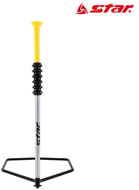 스타 야구 티볼폴대 어린이 유소년 티볼 아이언 폴대세트, 1개