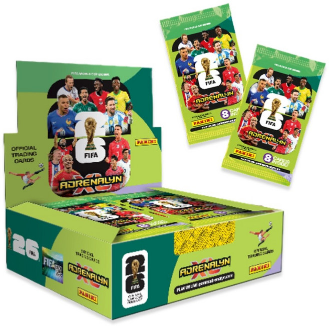 플유 파니니 축구카드 2026 FIFA 아드레날린 기본팩 DP 36입