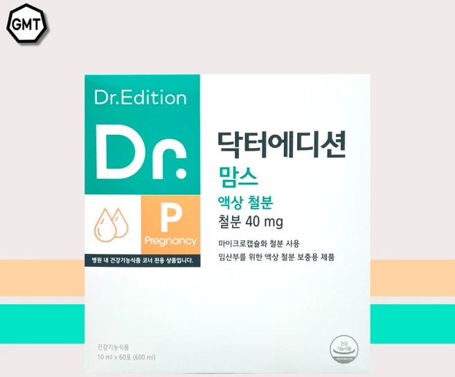 에프앤디넷 닥터에디션 맘스 액상 철분 40mg 임산부 전용 [60포], 600ml, 1박스 - 쿠팡
