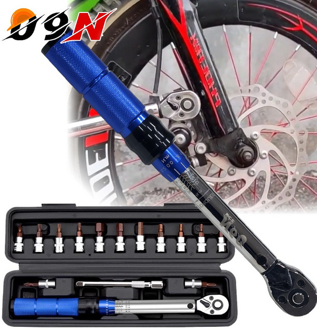 공구엔 자전거 정비용 토크렌치 세트 라쳇 핸들 자전거 수리 비트 프레임 전용 공구, 1세트
