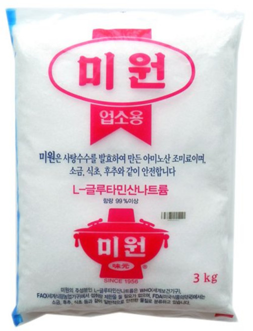 미원(업소용), 3kg, 2개