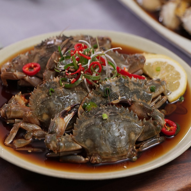 [TV홈쇼핑정품] 도시락 삼채돌게장 400g 삼채 간장게장 돌게장 삼채돌게장 홈쇼핑, 7개