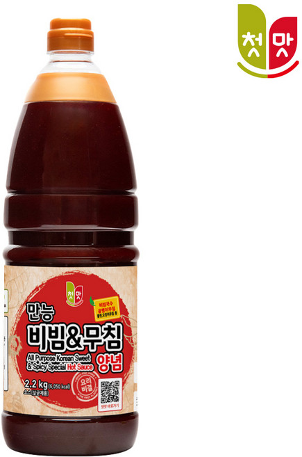 첫맛 만능 비빔 무침 양념, 2.2kg, 1개