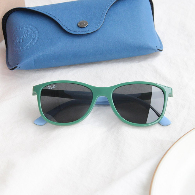 레이벤 키즈 선글라스 RJ9077SF 어린이 아동 아시안핏 컬러 뿔테