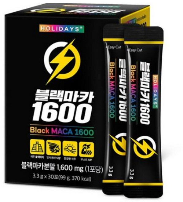 홀리데이즈 고함량 블랙마카1600, 99g, 1개
